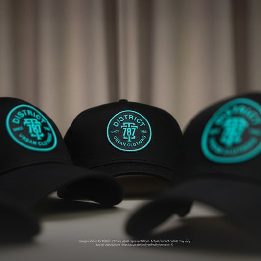 District 787 Urban Clothing "NO TE RINDAS" Snapback Hat Collection