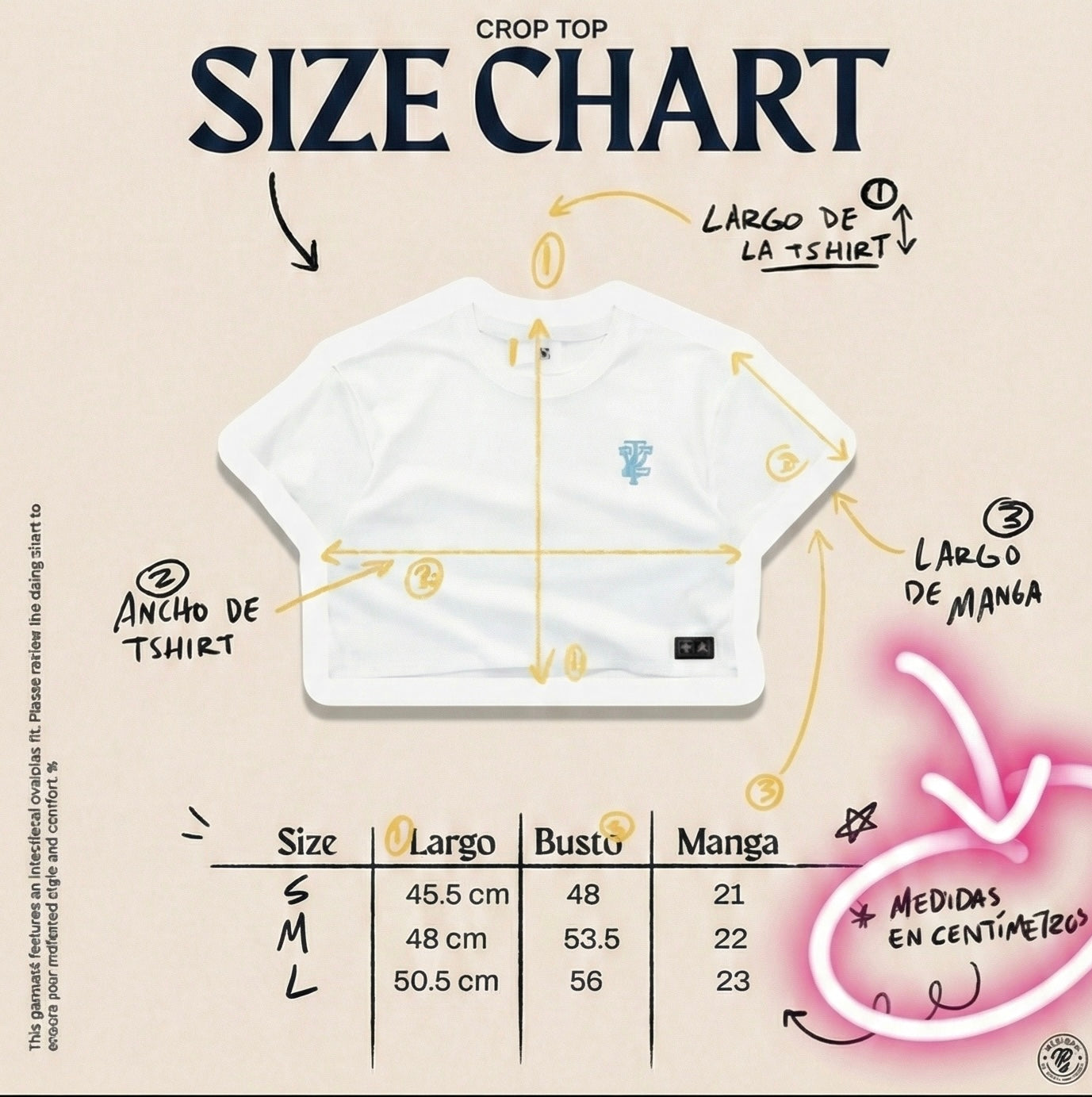 Crop Top de la Colección "No Te Rindas"