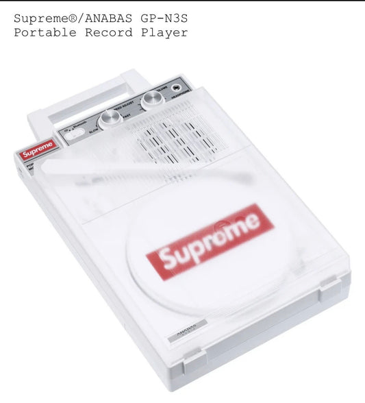SUPREME ANABAS GP-N3S PORTABLE RECORD PLAYER