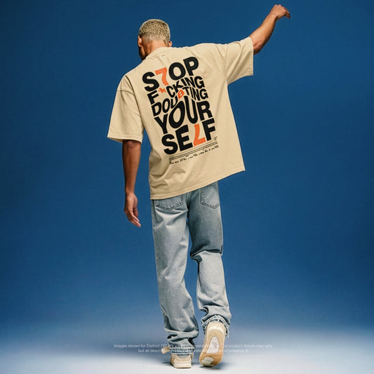 S7OP F*cking Dou8ting Yourse7f T-Shirt