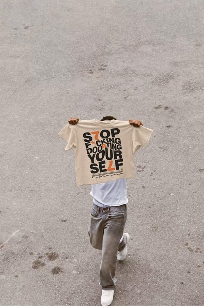 S7OP F*cking Dou8ting Yourse7f T-Shirt