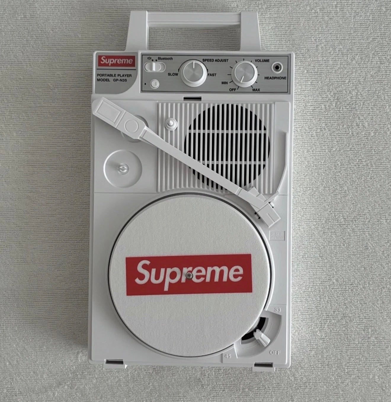 SUPREME ANABAS GP-N3S PORTABLE RECORD PLAYER – District 787 Urban