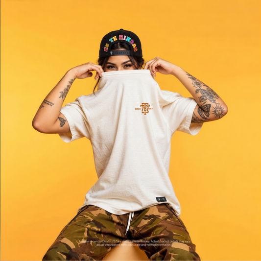 District 787 Urban Clothing "NO TE RINDAS" Snapback Hat Collection